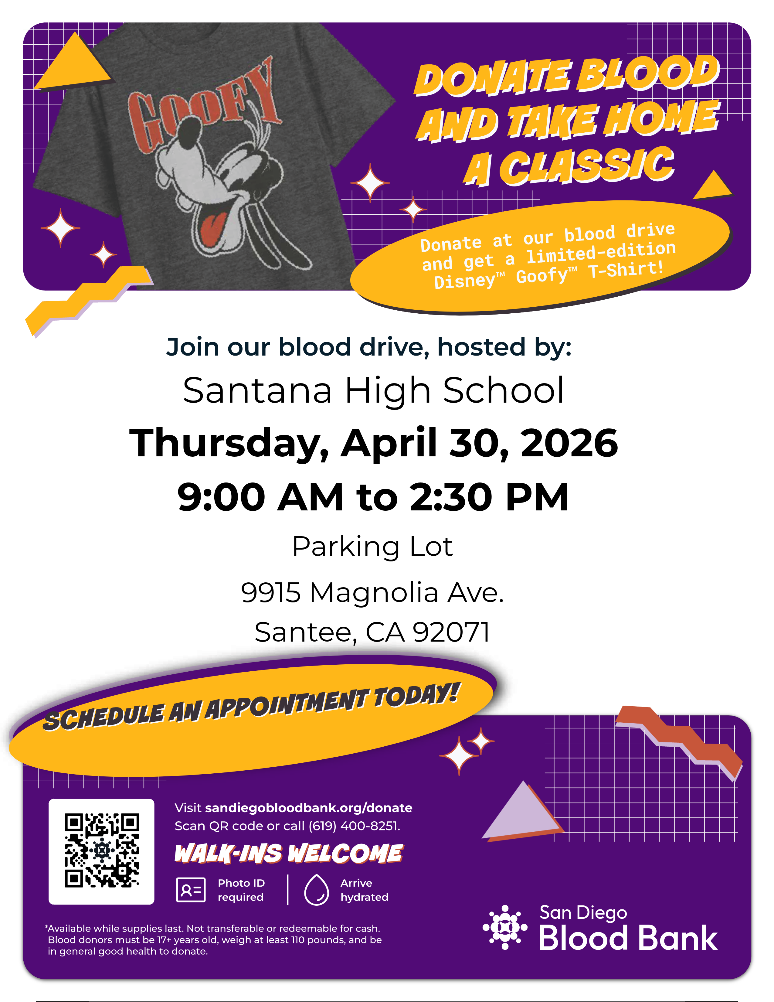 Santana Sultan Blood Drive