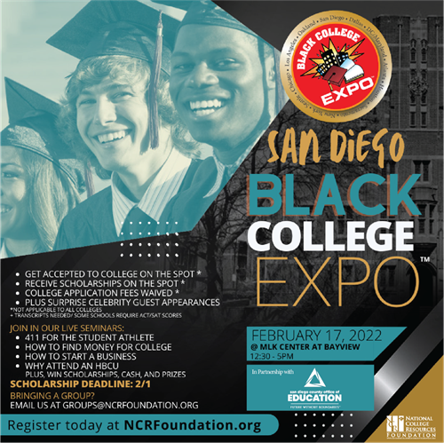 Black College Expo flyer - click for readable PDF