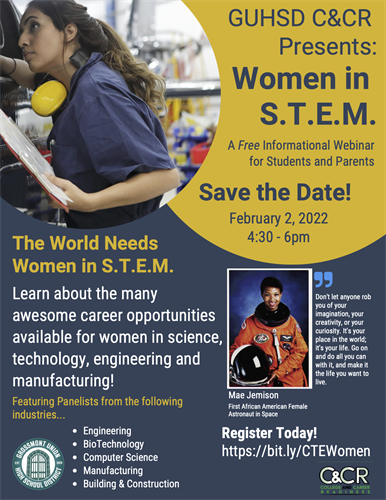 Women in Stem - Click for readable PDF