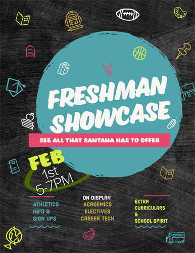 Freshman Showcase - Click for Readable PDF