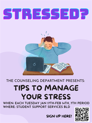 Stress Management Seminar - click here to sign up